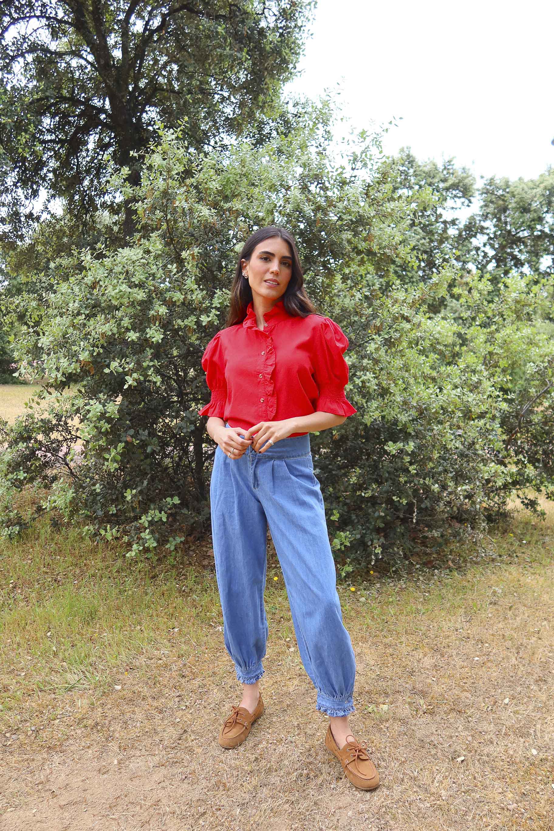 Camisa Nissa Rojo - Image 3