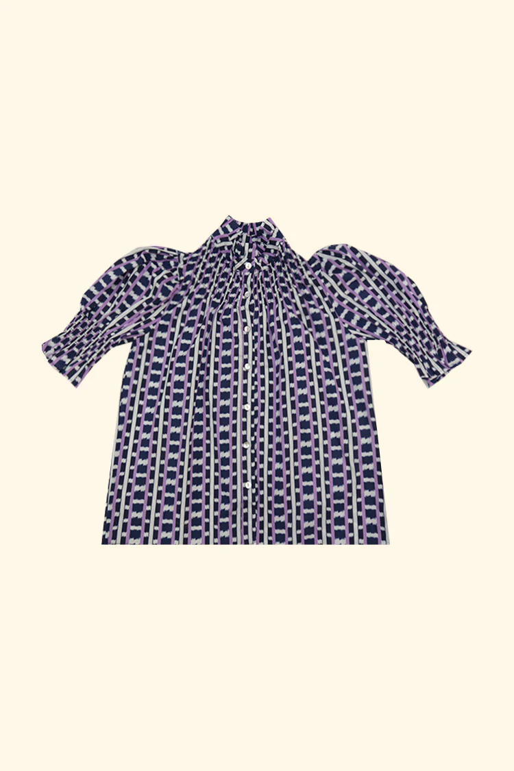 Camisa Ruché Hervet Marino - Image 2