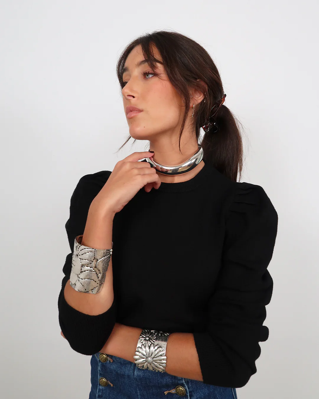 Choker Slem Plateado - Image 3