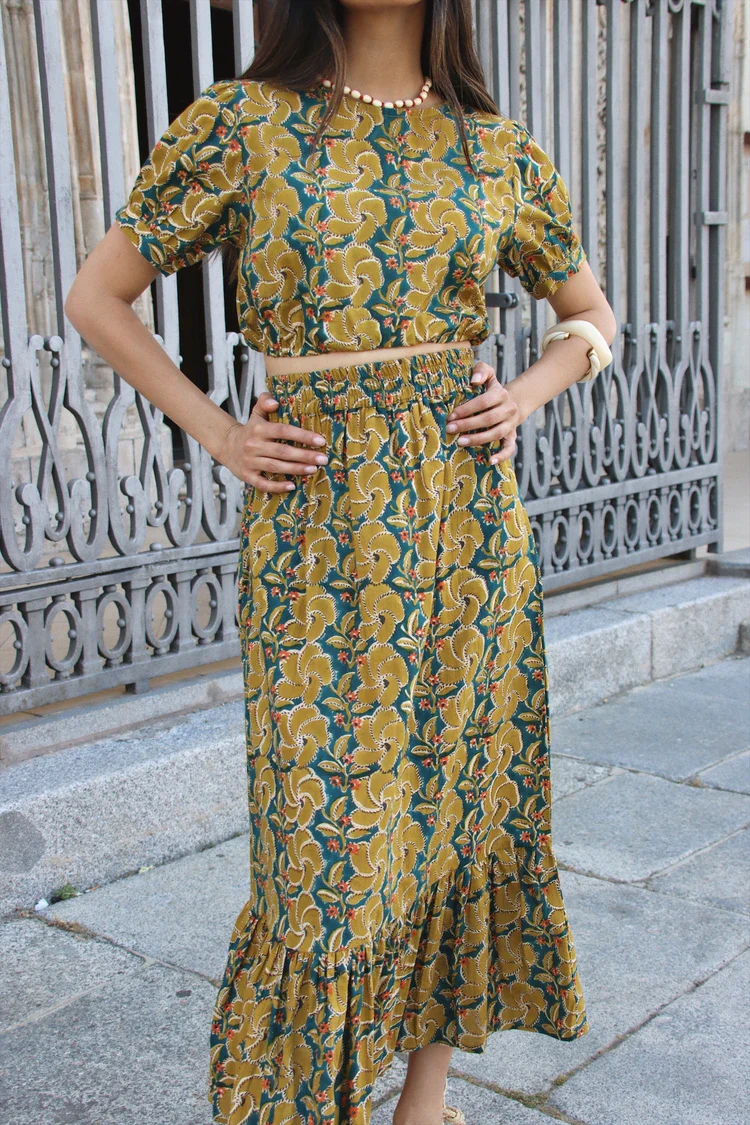 Falda Set Hitch Verde - Image 2