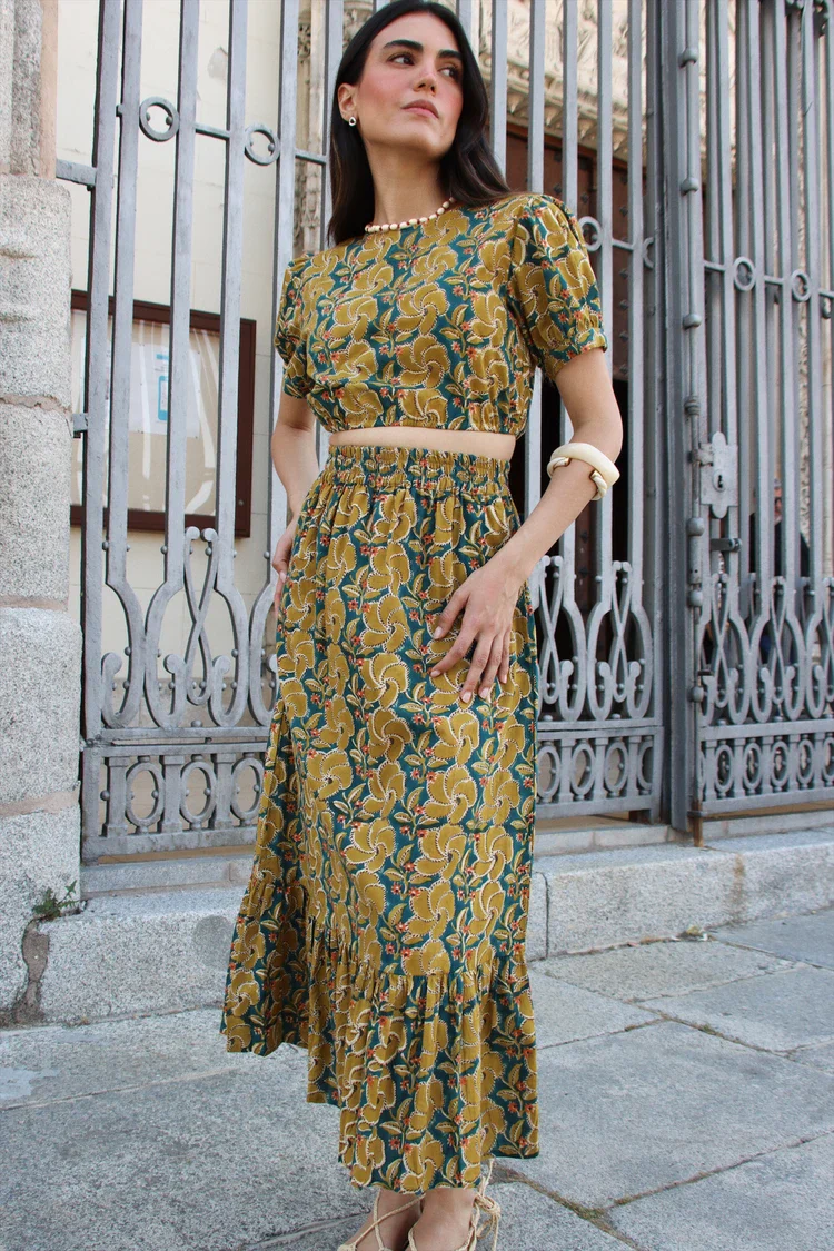 Falda Set Hitch Verde - Image 3