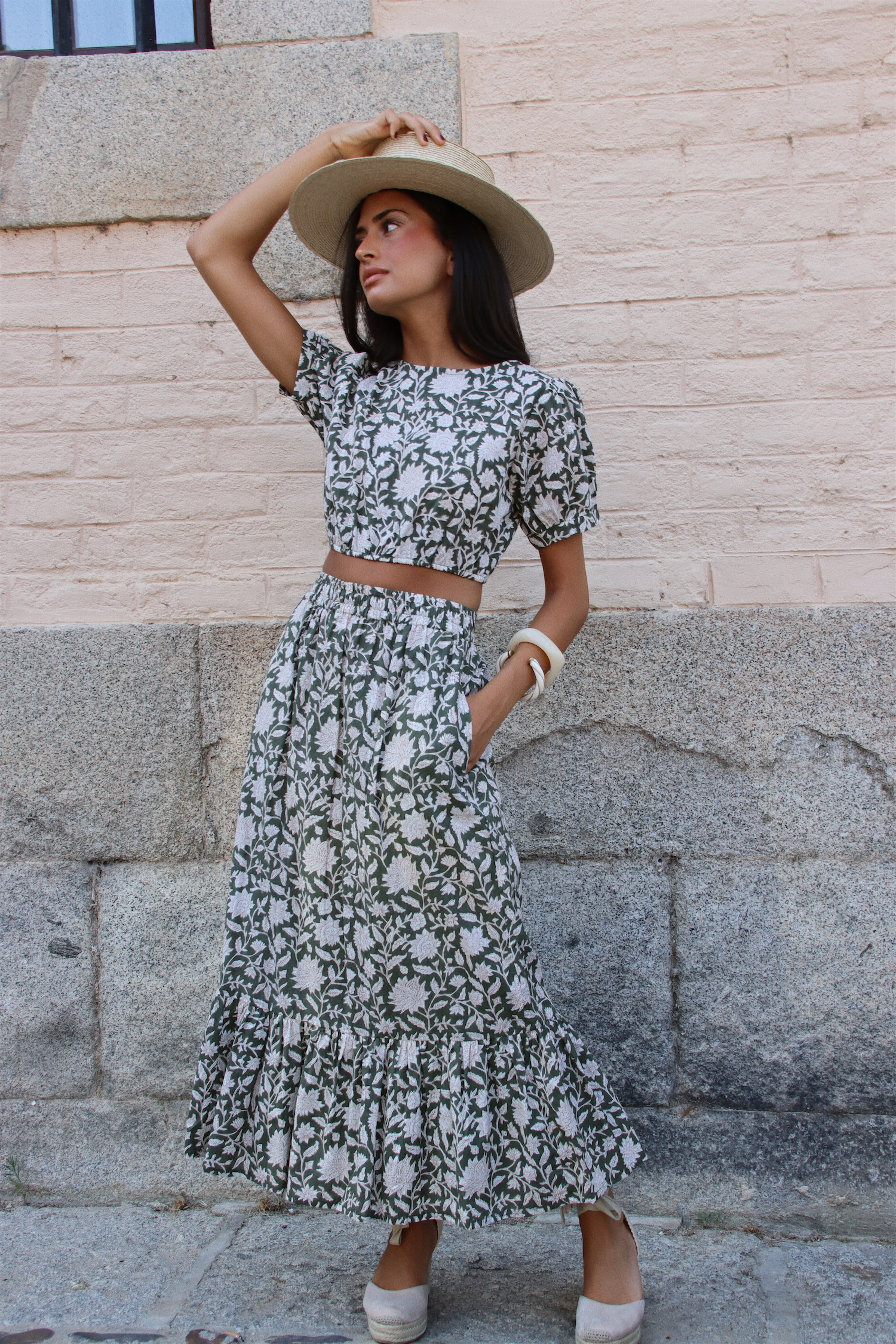Falda Set Listow Verde