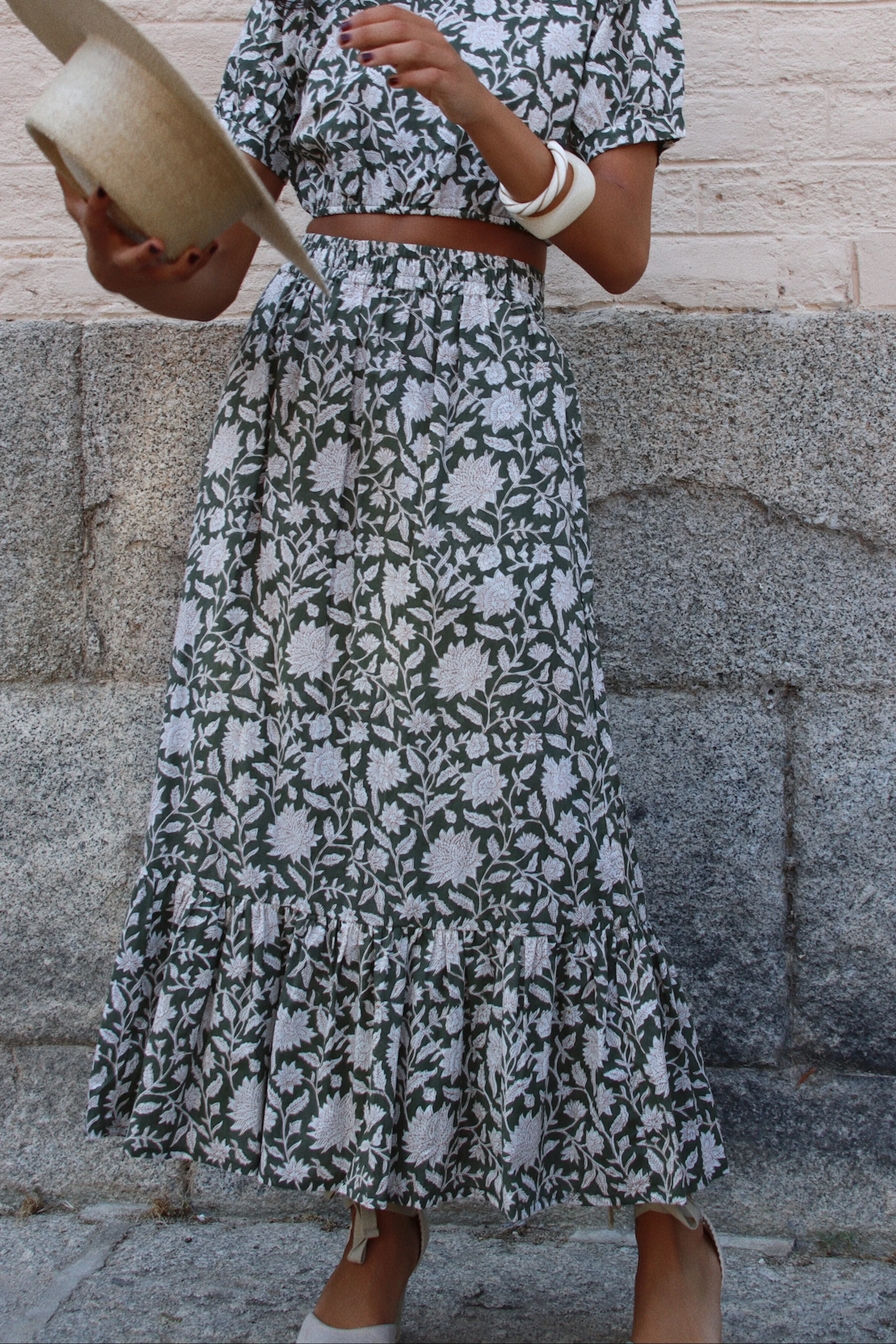 Falda Set Listow Verde - Image 2