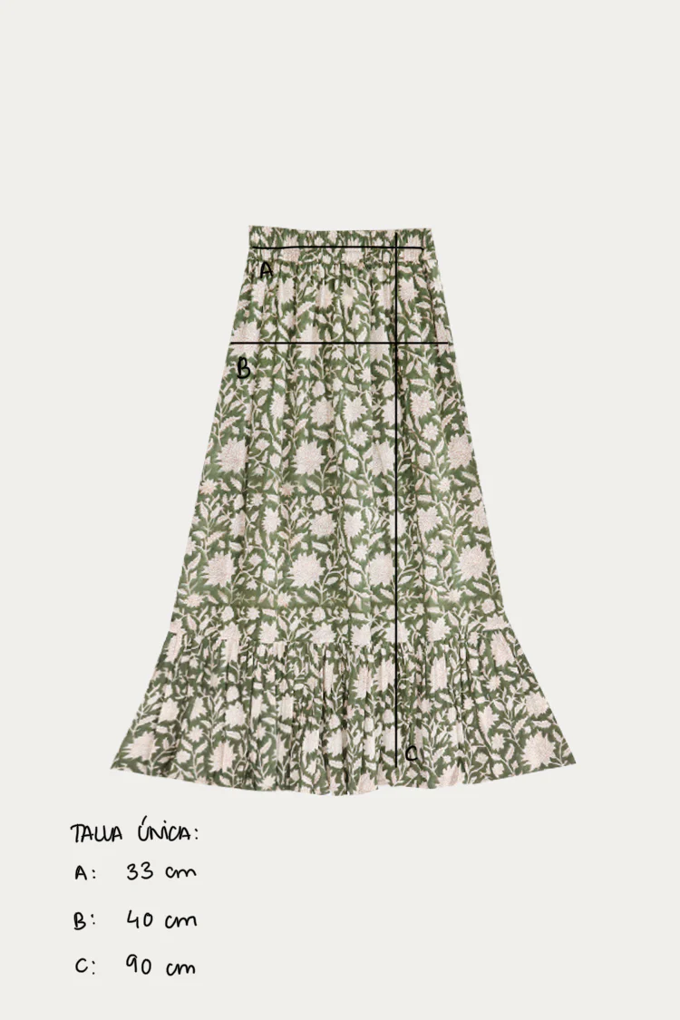 Falda Set Listow Verde - Image 3
