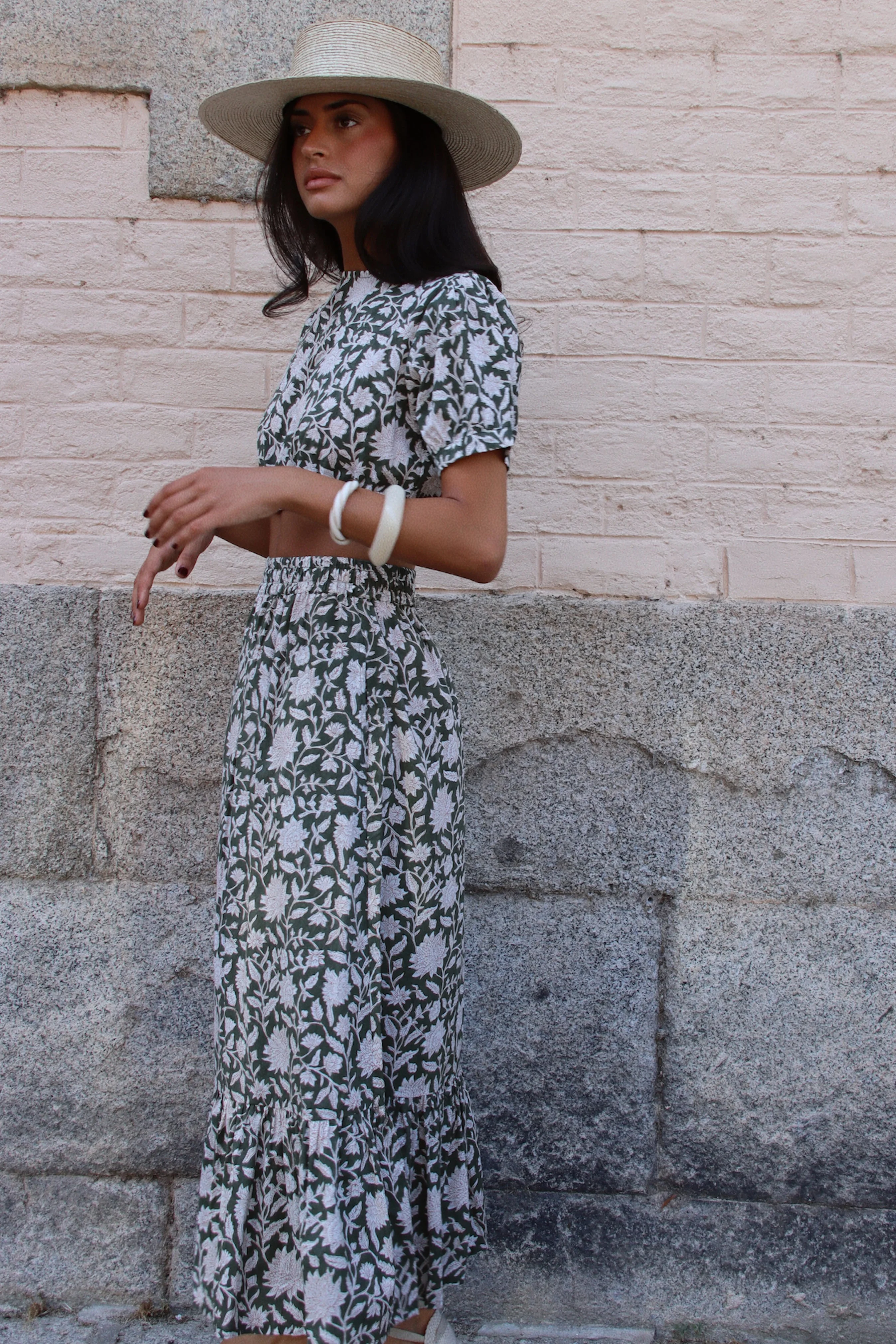 Falda Set Listow Verde - Image 4