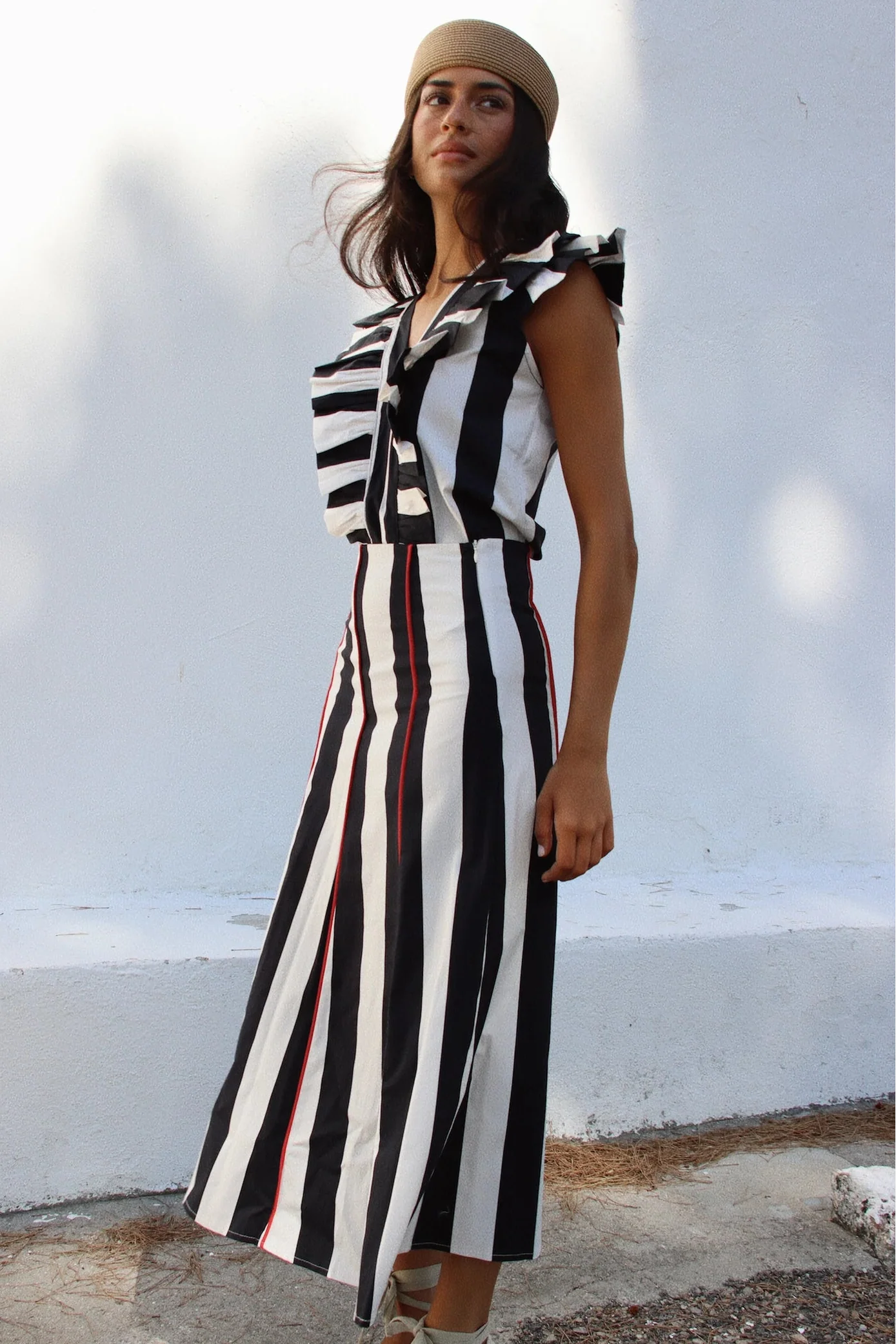 Blusa Smors Rayas Negro - Image 5