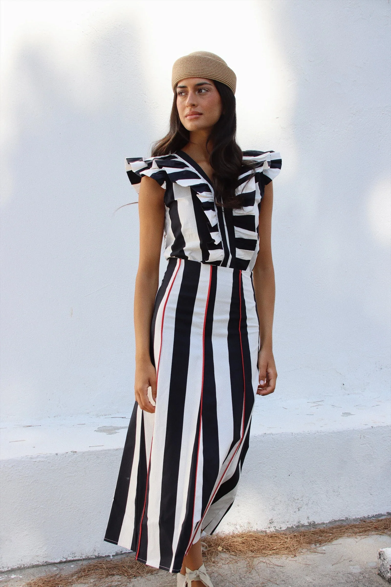 Falda Sine Rayas Negro - Image 5