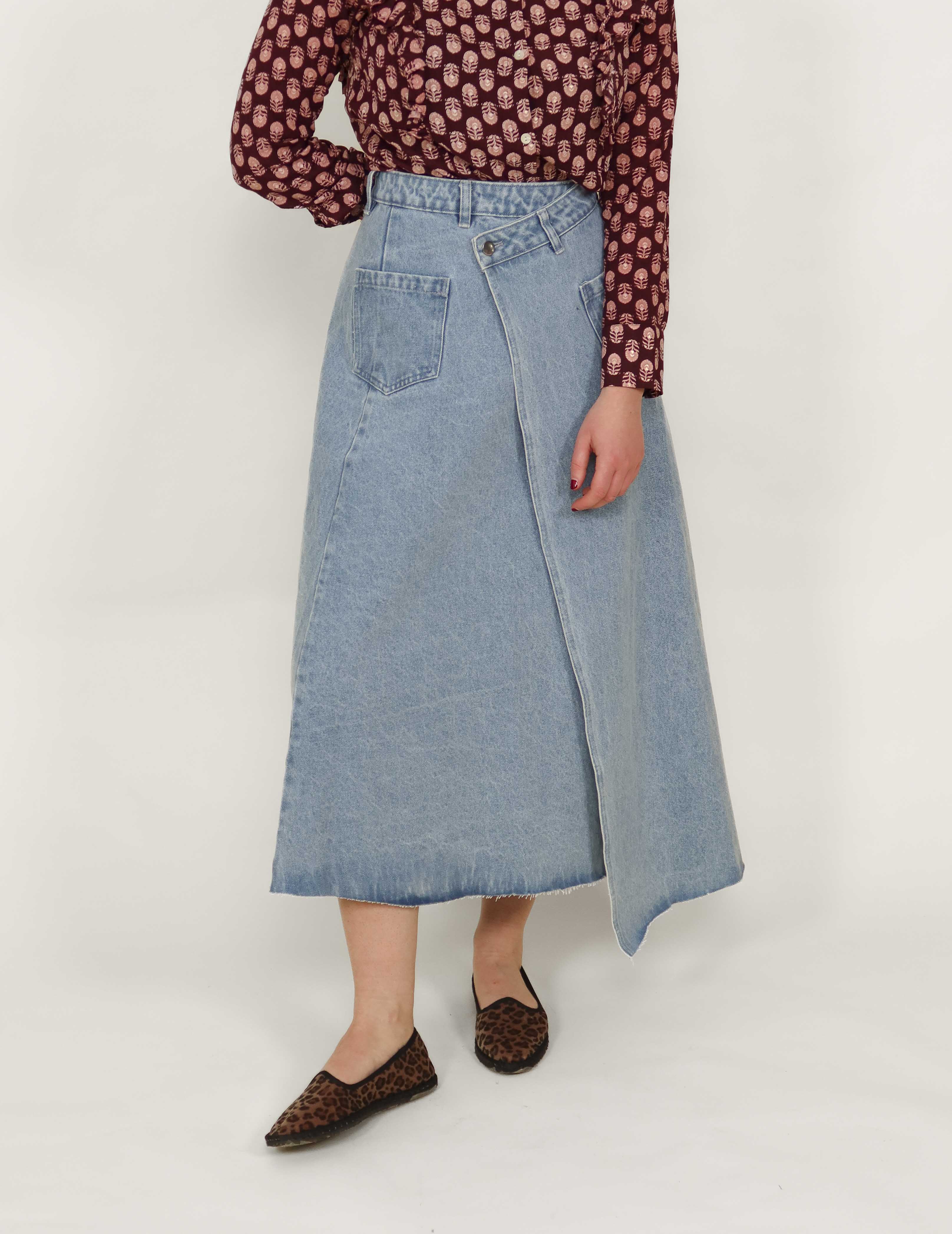 Falda Veurs Jeans claro - Image 3