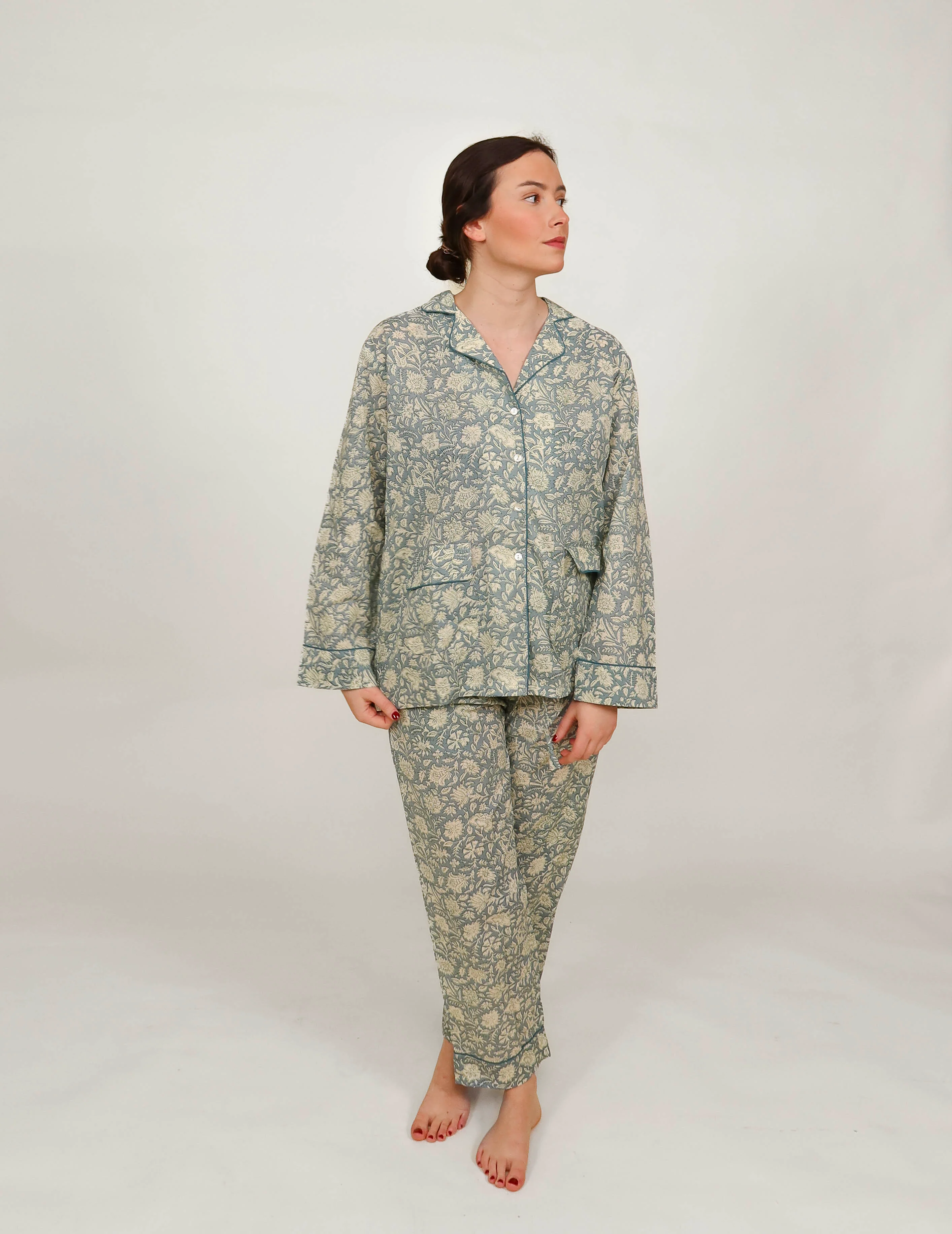 Pijama Vila Verde agua - Image 3