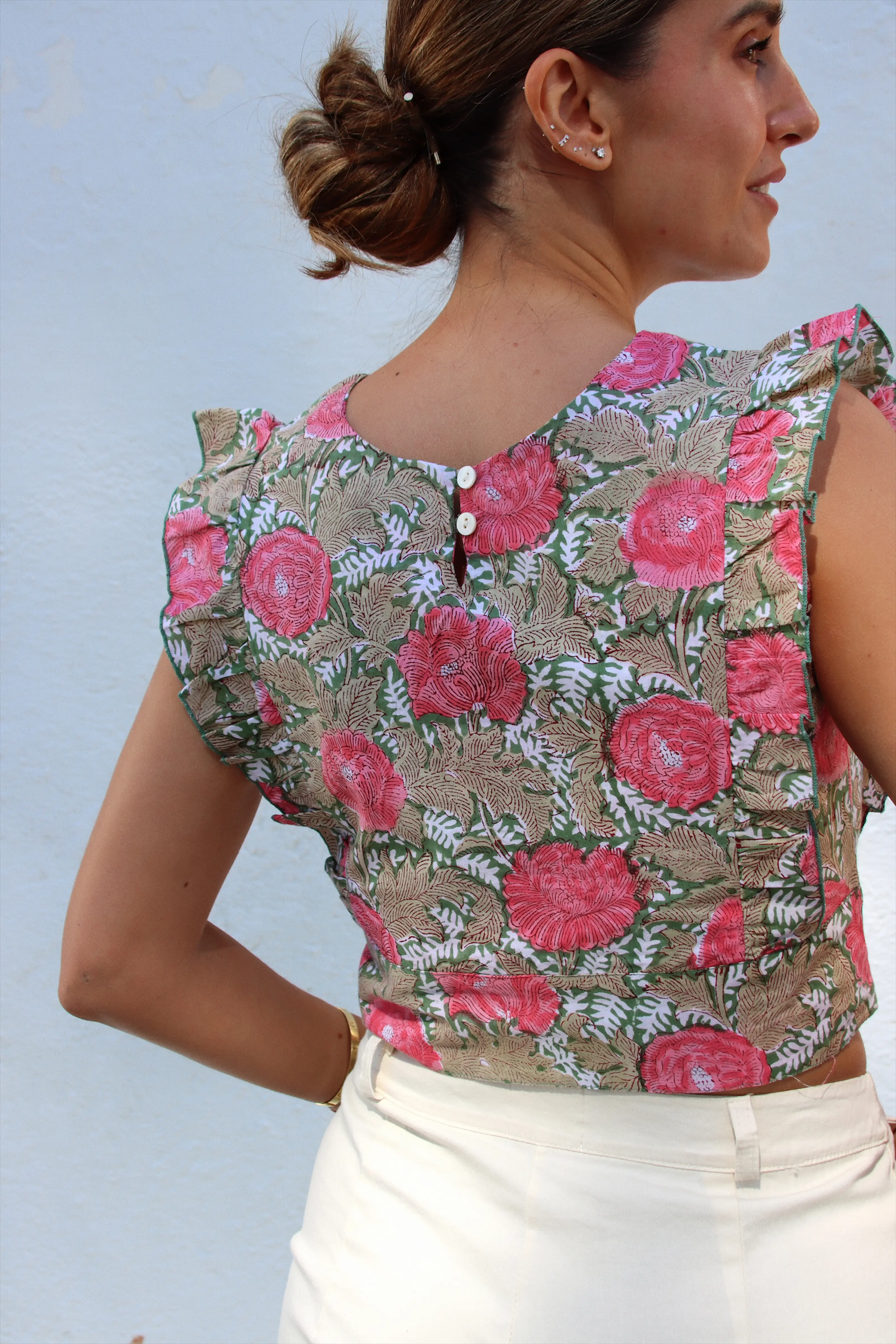 Top Frill Bloom Verde - Image 2