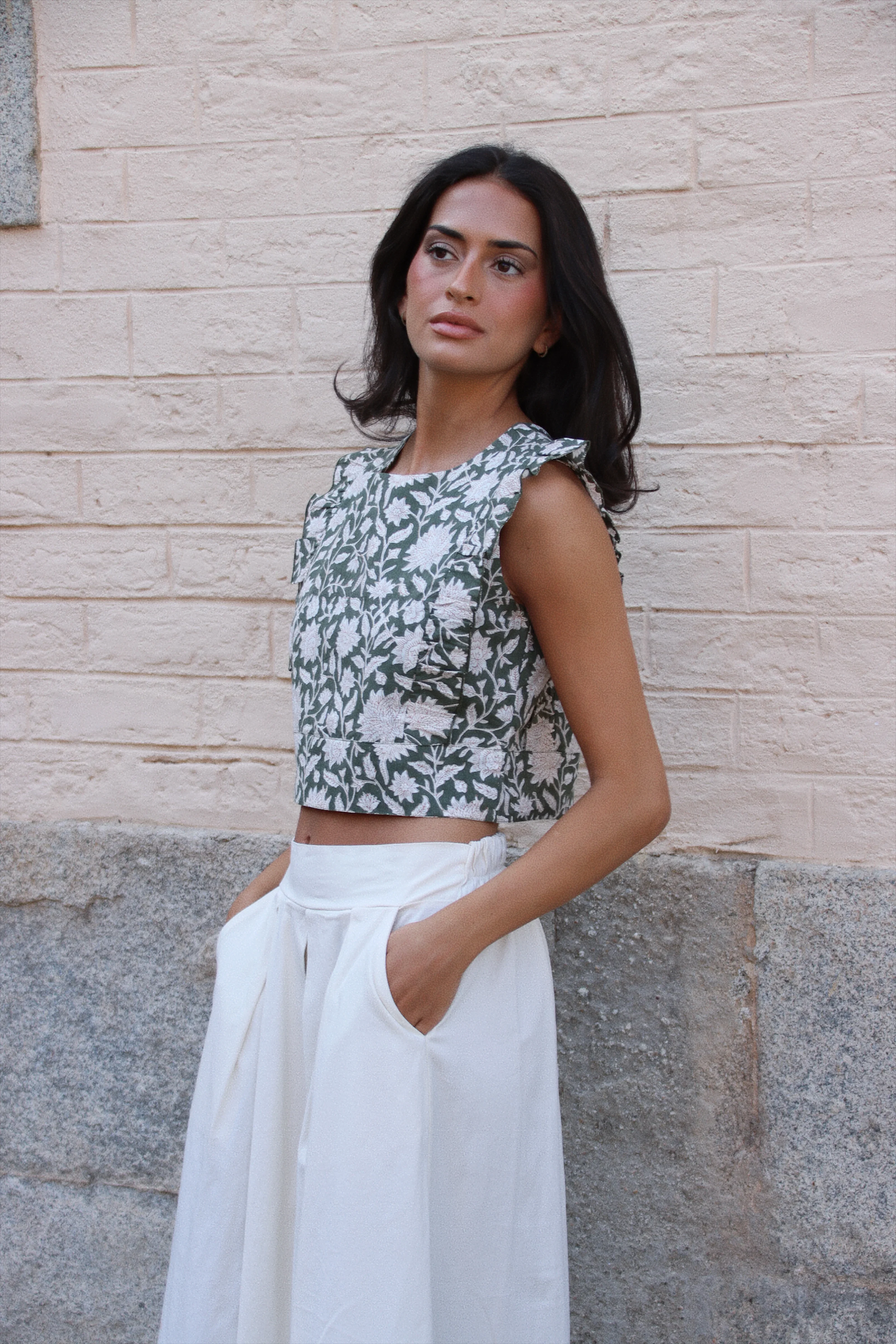 Top Frill Listow Verde - Image 3