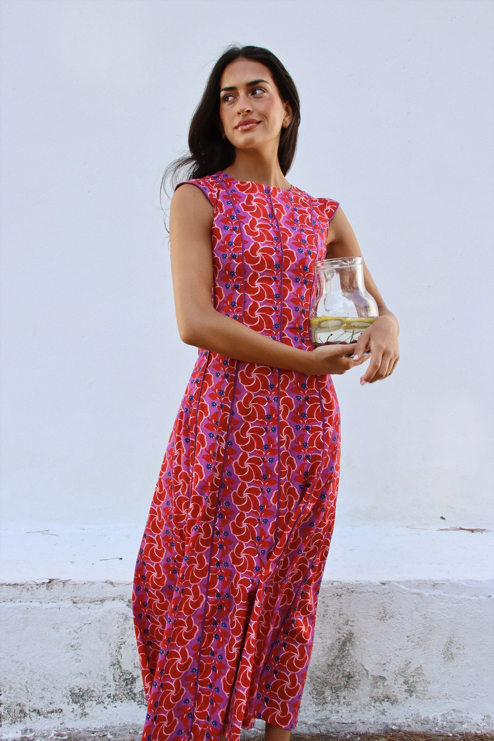 Vestido Lothi Hitch Rojo - Image 4