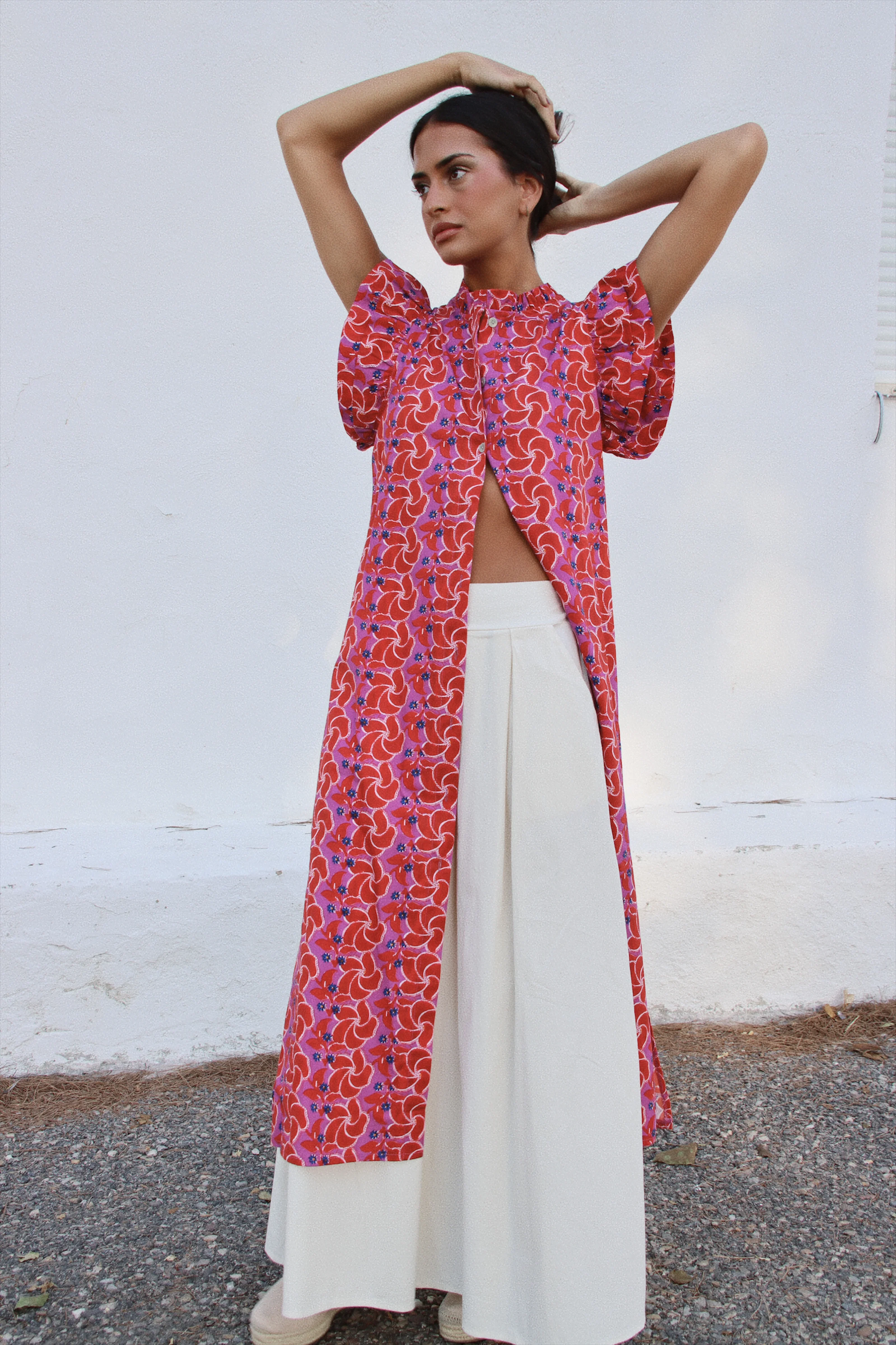 Vestido Romp  Hitch Rojo - Image 5