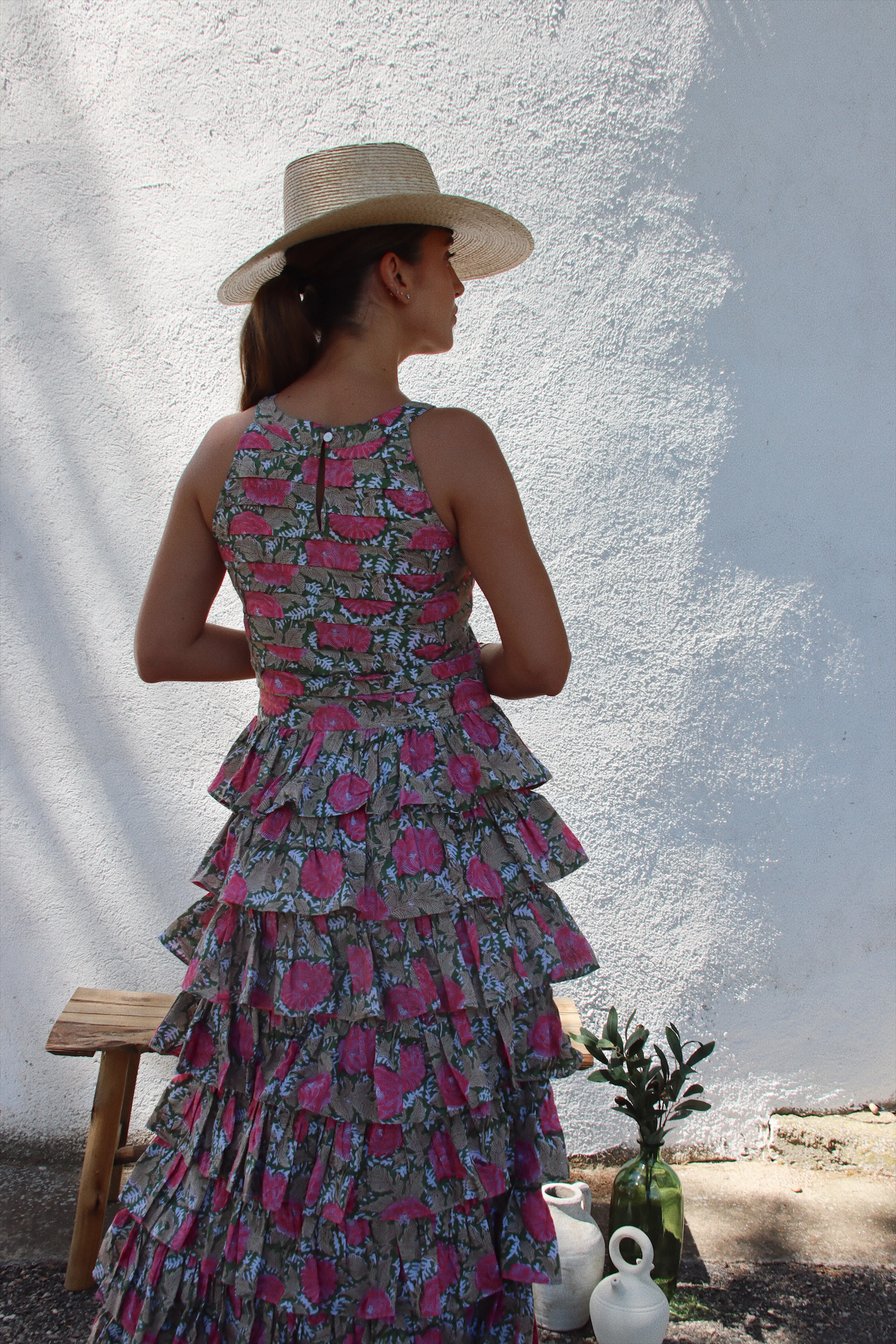 Vestido Rulle Bloom Verde - Image 5