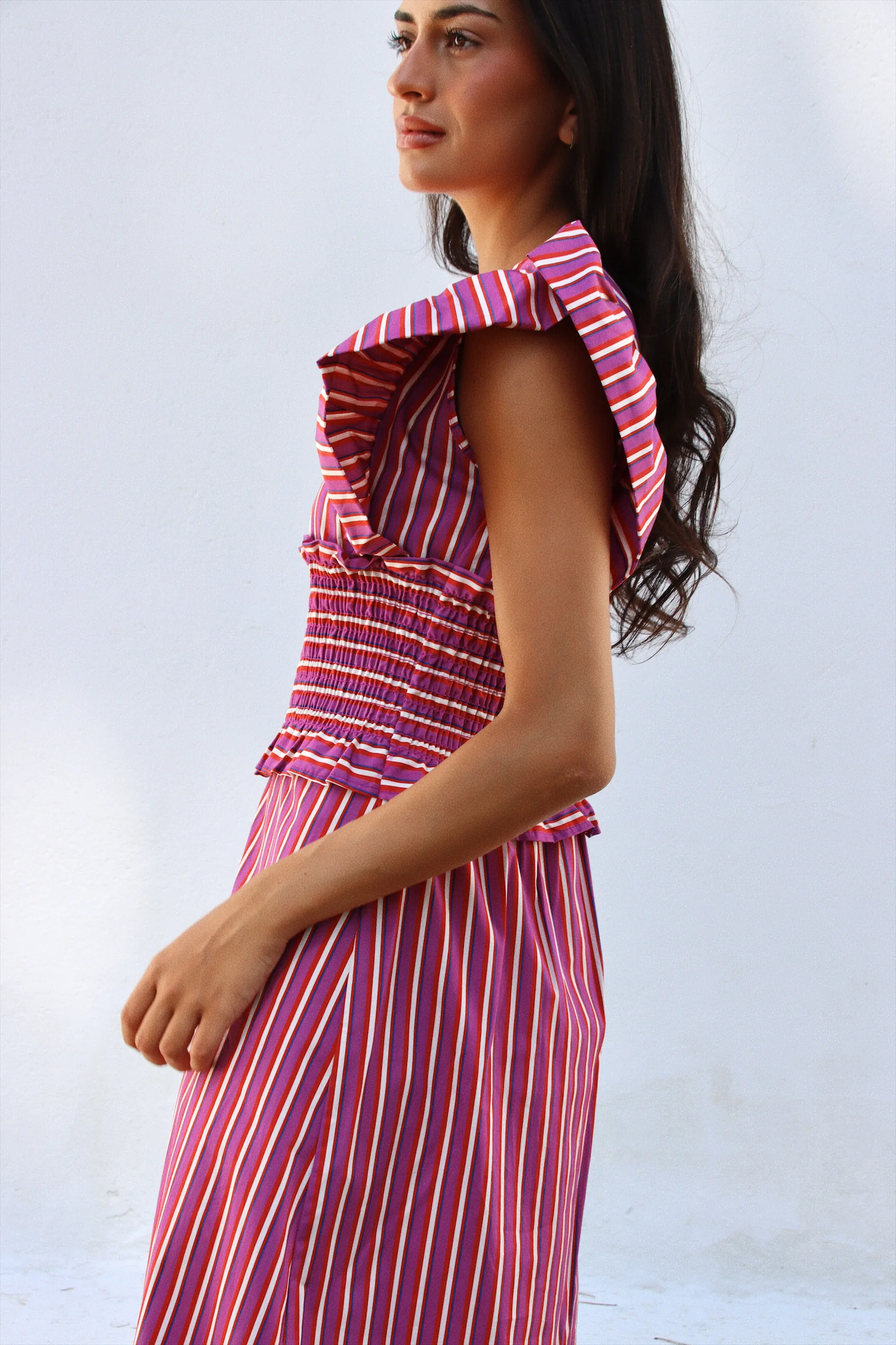 Vestido Snap Drielyn Malva